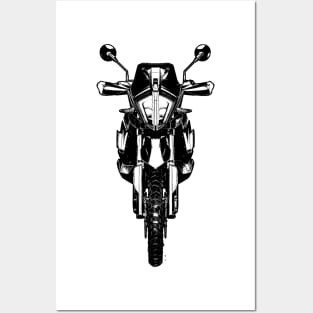 1290 Super Adventure Bike Sketch Art Posters and Art